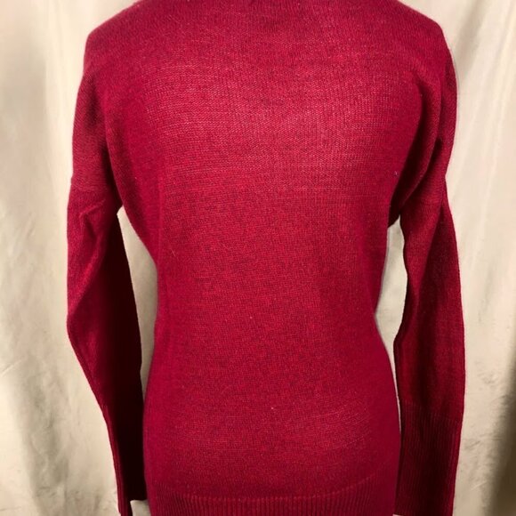 Mudd Jrs Red Swearter Studded Dolman Sleeves Large - Picture 4 of 8